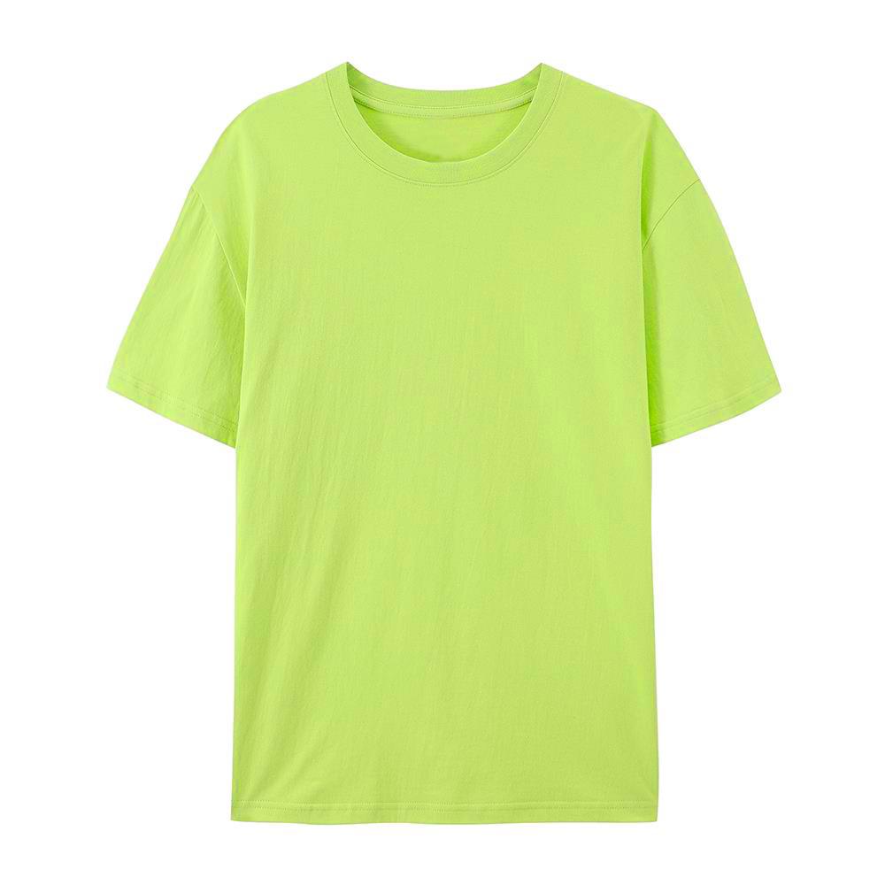 Camisetas lisas 100 % algodón para mujer, deportivas, de manga corta, informales, a la moda, blancas y negras, holgadas, con cuello redondo, para verano