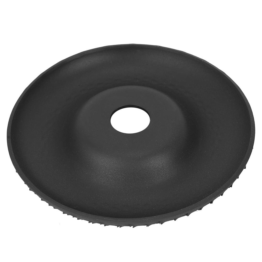 Stahl Holzbearbeitung Schleifscheibe Formscheibe Elektrowerkzeugzubehör HardwareteileSchwarz Gebogen