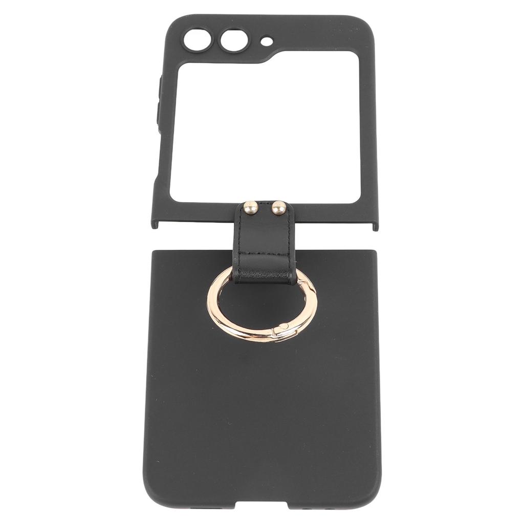 Handyhülle für Samsung Galaxy Z Flip 5 Stoßfest Kratzfest Ultradünn Schlank Schützende Handyhülle Abdeckung mit Ring
