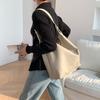 Korean casual soft pu leather commuter Tote bag large capacity niche designer fashi shoulder underarm bag female purse handbag