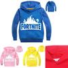Kids Sleeve Long Hoodie Coat Boys Girls Game Fortnite Printed Sweater Hooded