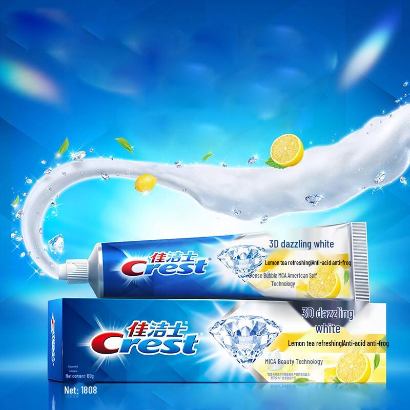 Crest 3D White Lemon Tea Fresh Toothpaste