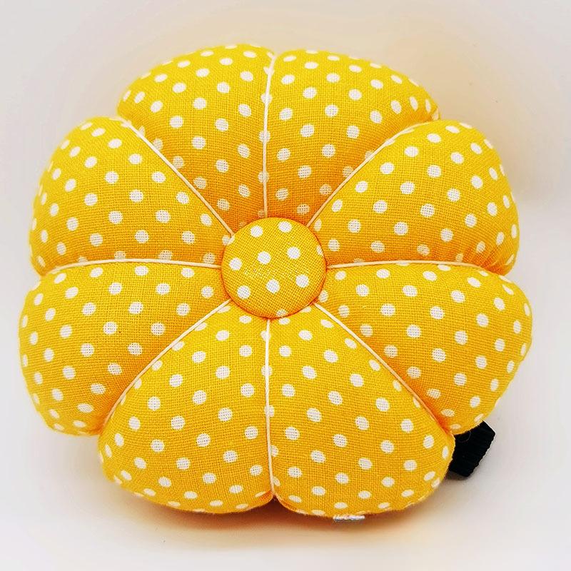 Pumpkin Pin Cushion Fabric Pincushion Tool DIY Sewing Needle Storage Convenient Printed Wrist Needle Sewing Accessories
