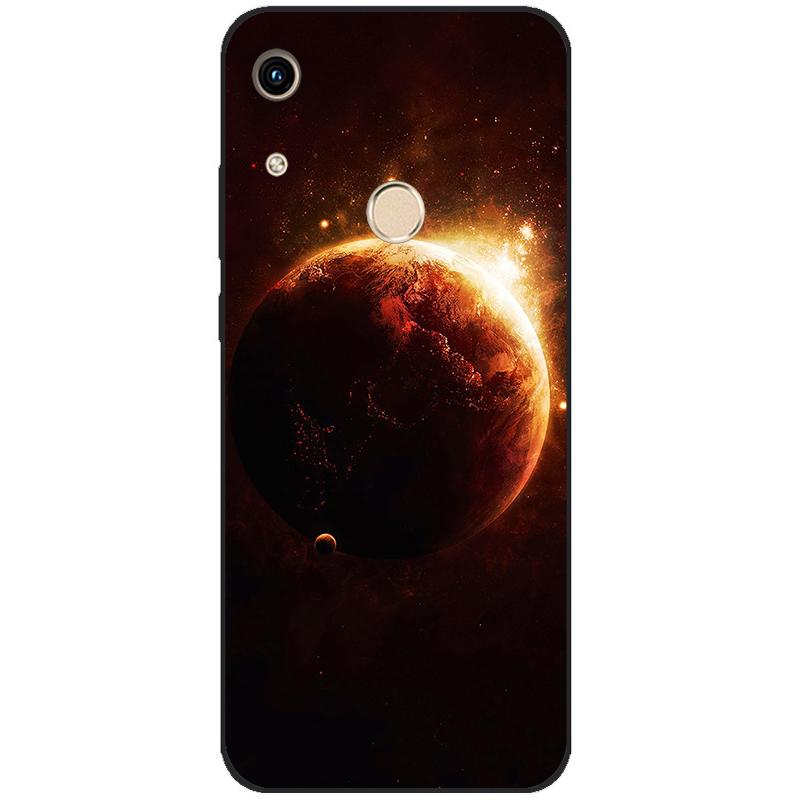 For Honor 8A Case huawei honor 8A prime cover Silicone TPU back Cover On Huawei Honor 8A JAT-LX1 Honor 8A prime JAT-L41 flower