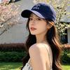 Fashion Hat New Korean ins Letter Embroidery Baseball Cap Wide Brim Big Face Small Peaked Cap Hipster Spring Summer