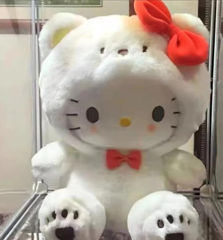 

HOT Cute And Charming 25cm Sanrio Plush Toy Jade Dog Kuromi Dressing Doll Doll Plush Toy Stuffed Animal Patung Dolls Birth Date Present