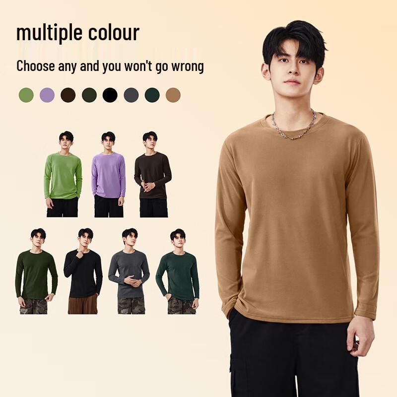 Baleno Men's Double-Sided Fleece Thermal Round Neck Top