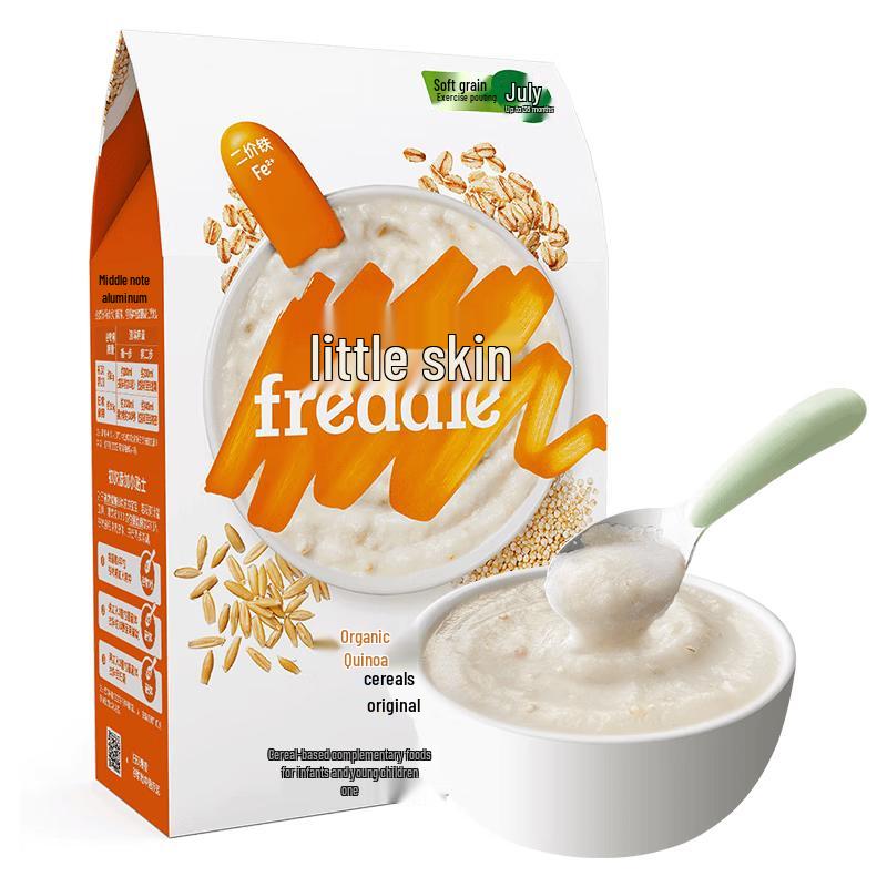 Little Freddie Organic High-Iron Baby Rice Cereal