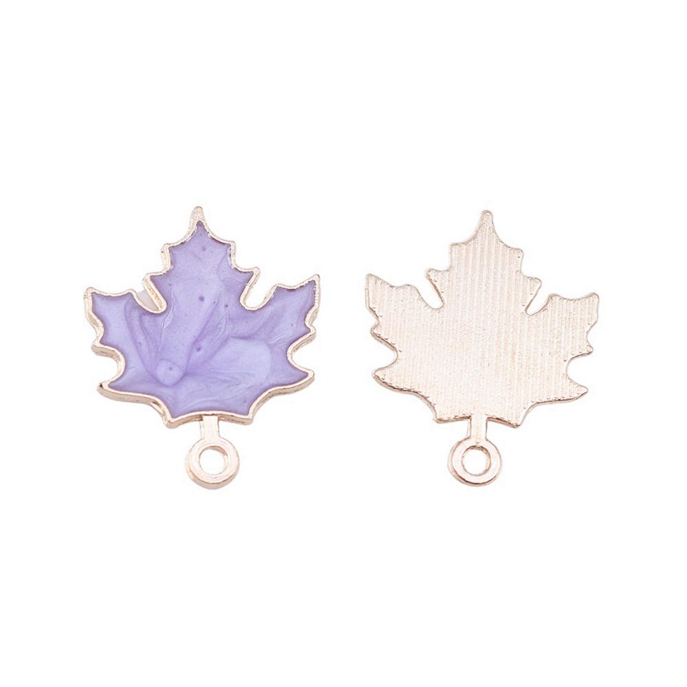 Enamel Charms Multi Color Flower Pendants For Floral Themed Jewelry