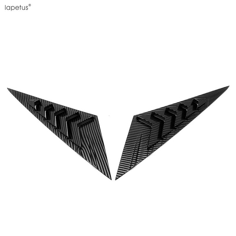 Side Window Shutter Louver Shade Blinds Air Vent Panel Cover Trim Black Accessoriors For Hyundai Elantra Avante CN7 -