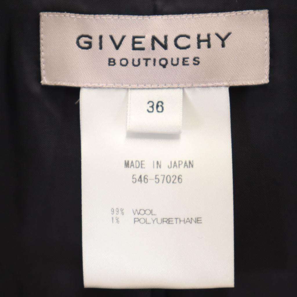 Givenchy made in Japan Wool jacket 36 black Women Used