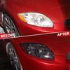Car Front Headlamp Film Tpu Transparent Protective Film Exterior Headlight Strip Car Sticker For Mitsubishi Eclipse 2006-2011
