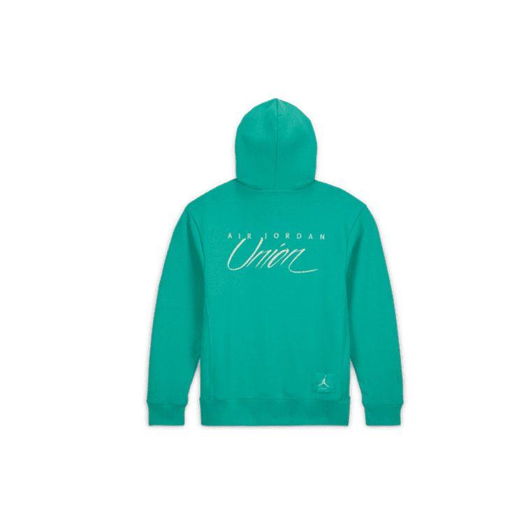 Jordan Air Jordan X Union Fleece Hoodie Kinetic Green DV7335-348