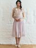 Ganiesong Soft Pleated Midi Skirt_Lilac
