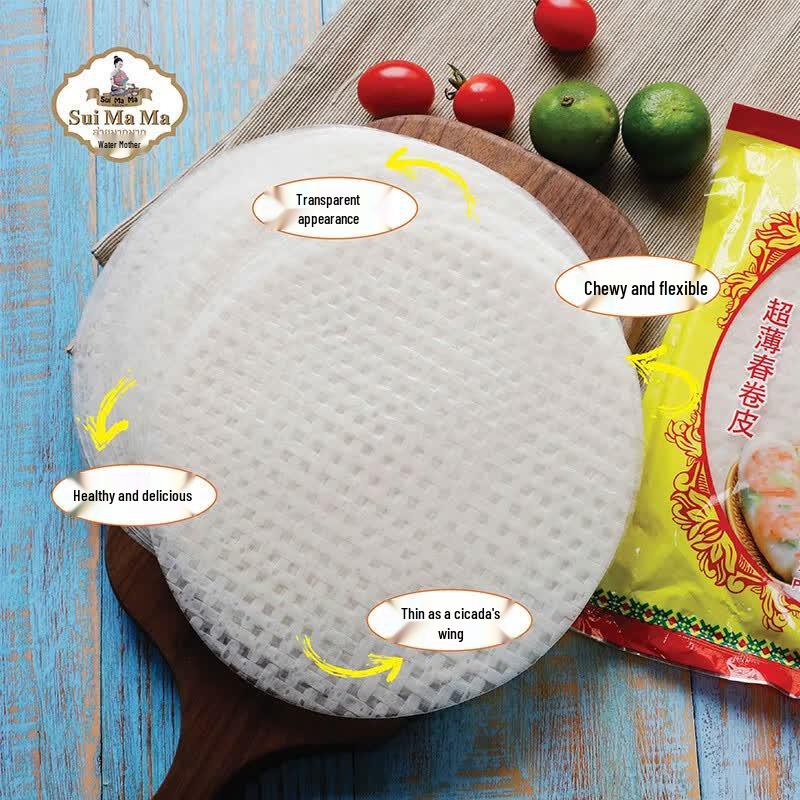Shui Mama Vietnamese Rice Paper Spring Roll Wrappers