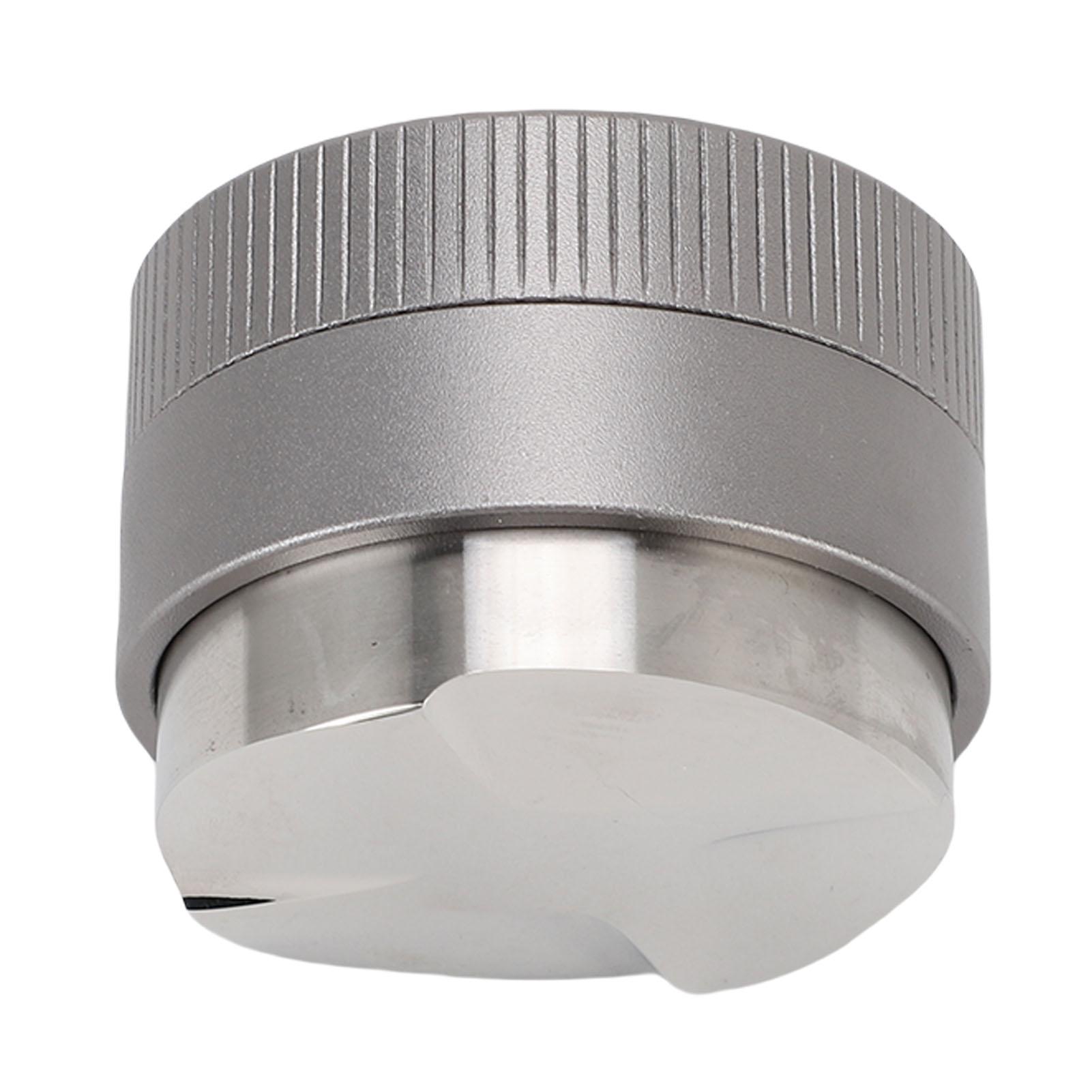 

51mm Coffee Tamper Distributor 304 Stainless Steel Auto Depth Coffee Distribution Leveler Tool for Cafe Home