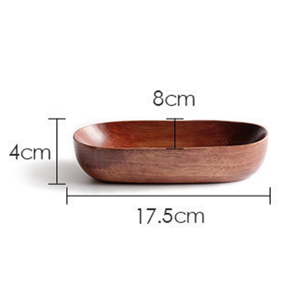 New Japanese Style Boat-Shaped Serving Bowl Rectangular Handmade Boat Shaped Tray Durable Decorative Salad Bowls Household