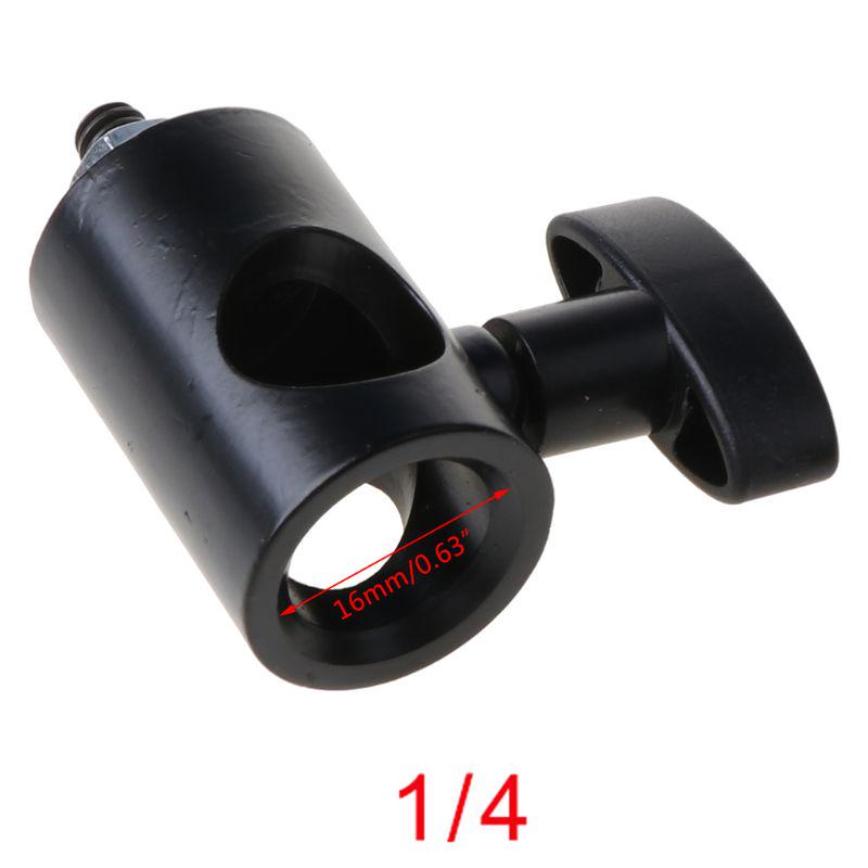 Schneller Adapter Konverter für Lichtstativ Blitzlicht 3/8 Zoll Gewindebolzen auf 1/4 Zoll Gewinde Halterungsadapter Fotostudio