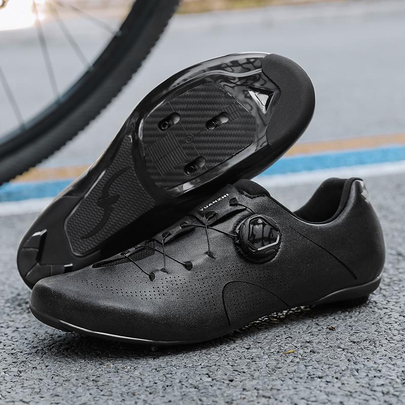 Unisex Road Bicycle Shoes Men Cycling Sneaker Mtb Clits Route Cleat Dirt Bike Speed Flat Sports Racing Women Spd Pedal