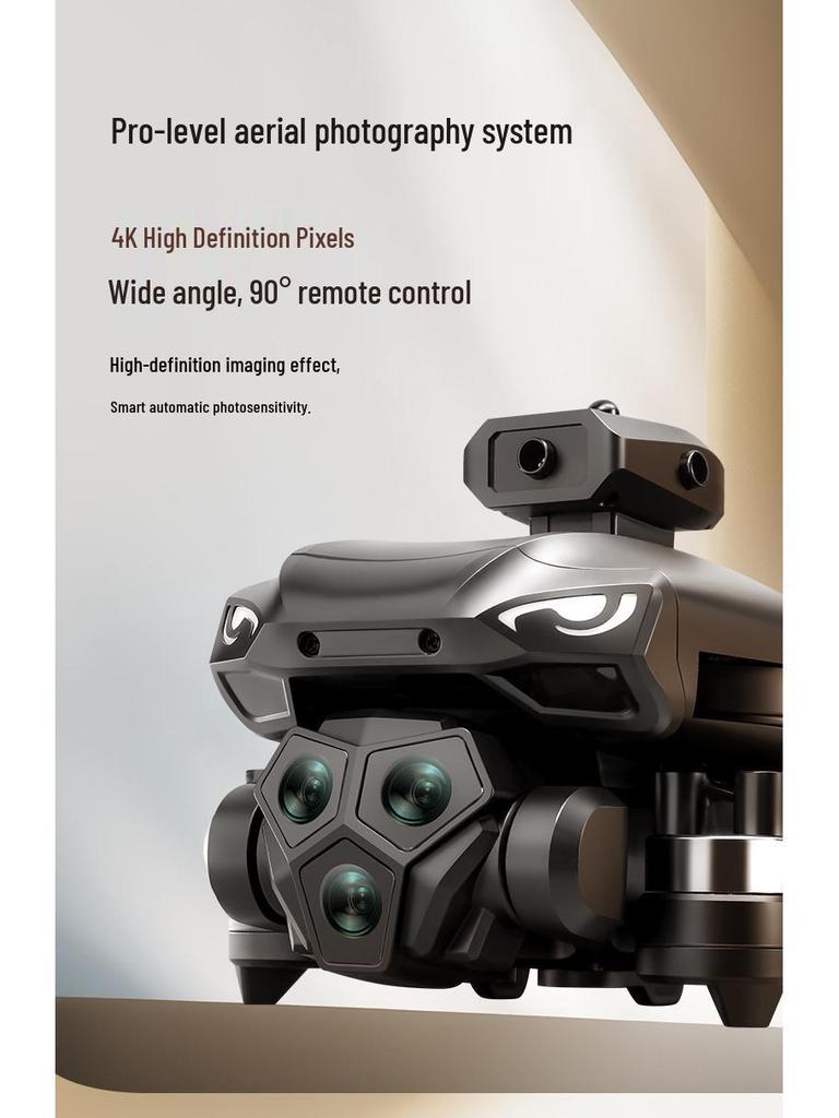 M33 Grenzüberschreitende Drohne: 4,5-Zoll-Bildschirm, Bürstenlos, Dreifachkamera, Ferngesteuertes Luftbildflugzeug