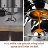 Keep Flavorful Espresso Chilling Ball with Holder Espresso Cooler Stainless Steel Frozen Ball  Bar