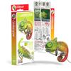 EUGY Chameleon Paper Puzzle - A fun educational toy for elementary school boys and girls, as well as adults, making it a great gift.