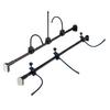 Adjustable Garland Hanger for Front Door Extendable Metal Plant Hanger with Hook No-Drilling Installation
