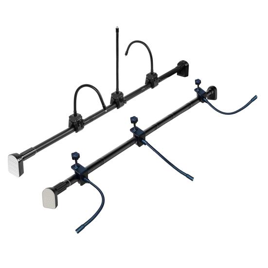 Adjustable Garland Hanger for Front Door Extendable Metal Plant Hanger with Hook No-Drilling Installation