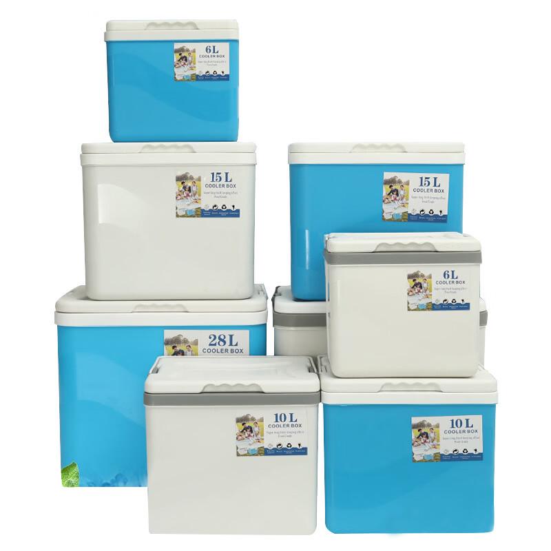 Tri-polar 6L Portable Cooler Box with Ice Packs