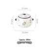 LISM Orange Blossom Ceramic Lard Pot