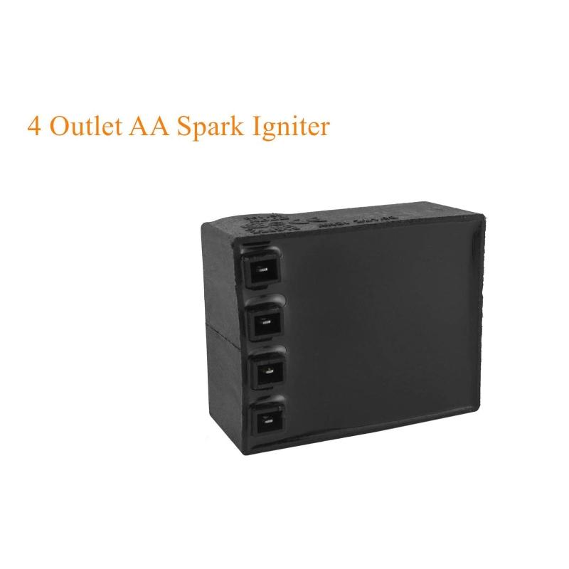 Outdoor Universal Electronic Two Outlet Igniter With High for Spark Plug Kit For Char-Broil BBQ Grill Water Gas Heater S