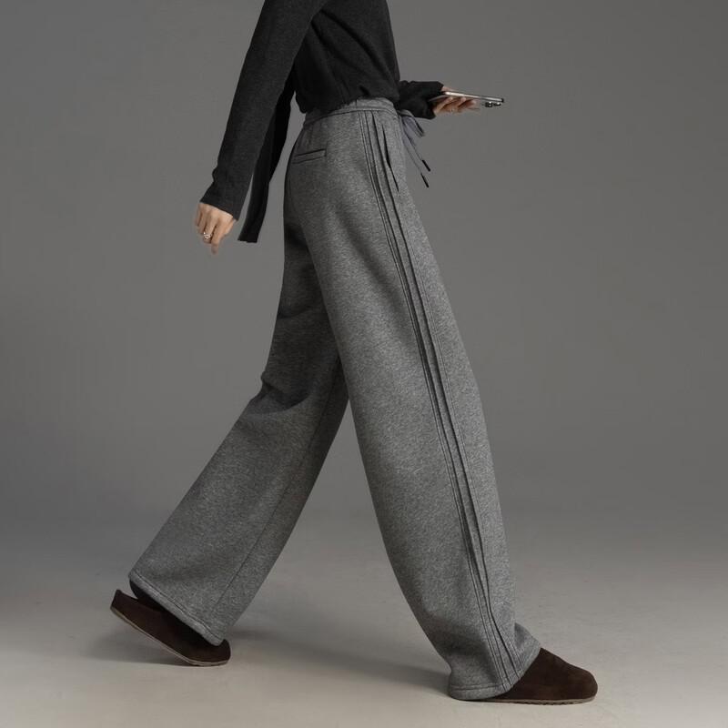 Demana Women's High-Waisted Banana Cut Casual Sweatpants
