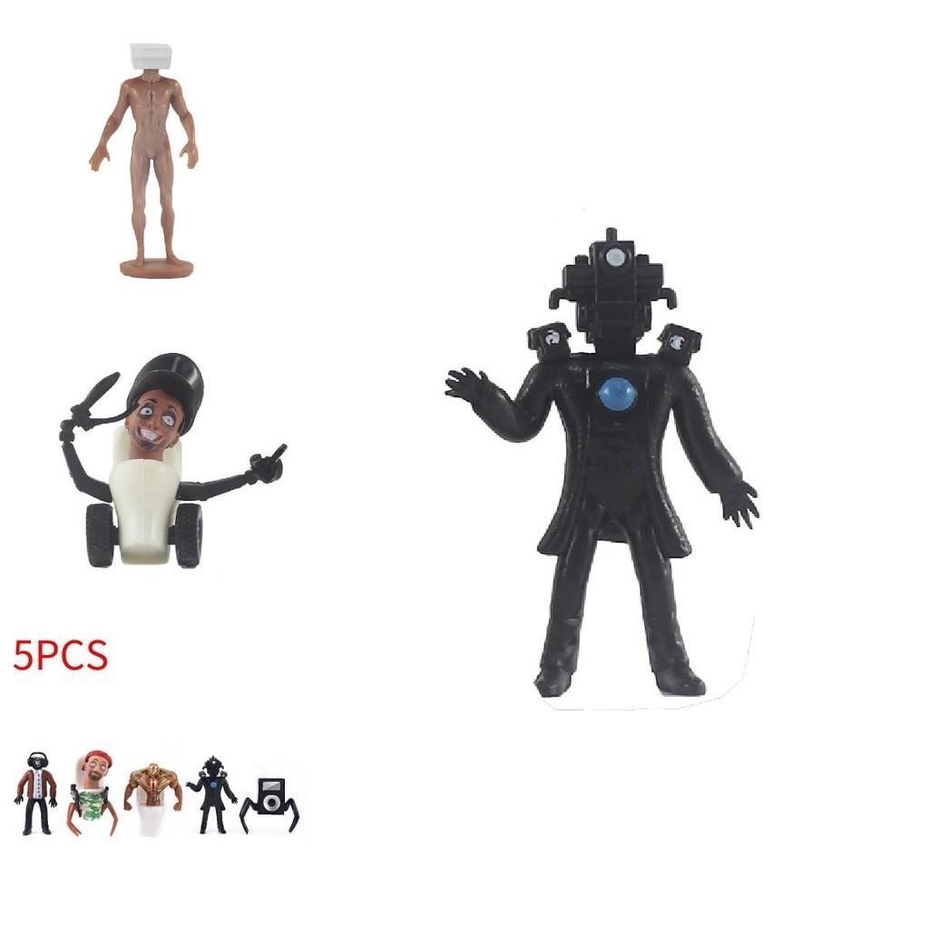 Jiachi Al735790819338 Toilet Man And Surveillance Man Toy Building Blocks Titan Sound Man Action Figure