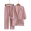 Plus Size Casual Cotton Linen Long Sleeve Tracksuit: Spring & Autumn