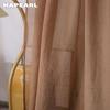 1PC NAPEARL Modern Elegant Sheer Curtain Pleated Fabric Upgrade Window Tulle Curtain for Living Room Bedroom Home Decor