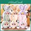 Plush Bunny Keychain With Soft Short Pile Pp Cotton For Kids And Collectors