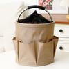 17L Multipurpose Storage Organizer Bag Foldable Picnic Tote for Outdoor Camping Grocery Shopping Home Cleaning Carry
