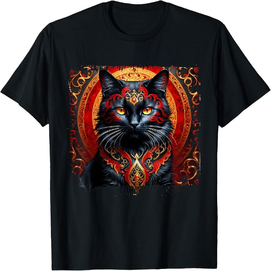 Abstract Cat Pop Art Graffiti Men Women Kids T-Shirt S