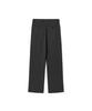 ADHOC Men'S T/R Standard One-Pleat Wide Pants (Black) (Hcrlp05)