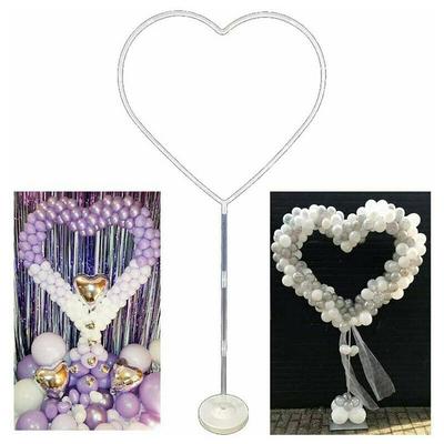 Liefde Ballon Zuil Boog Set Hart Ballon Frame Zuil Houder Standaard Decoratie Voor Bruiloft