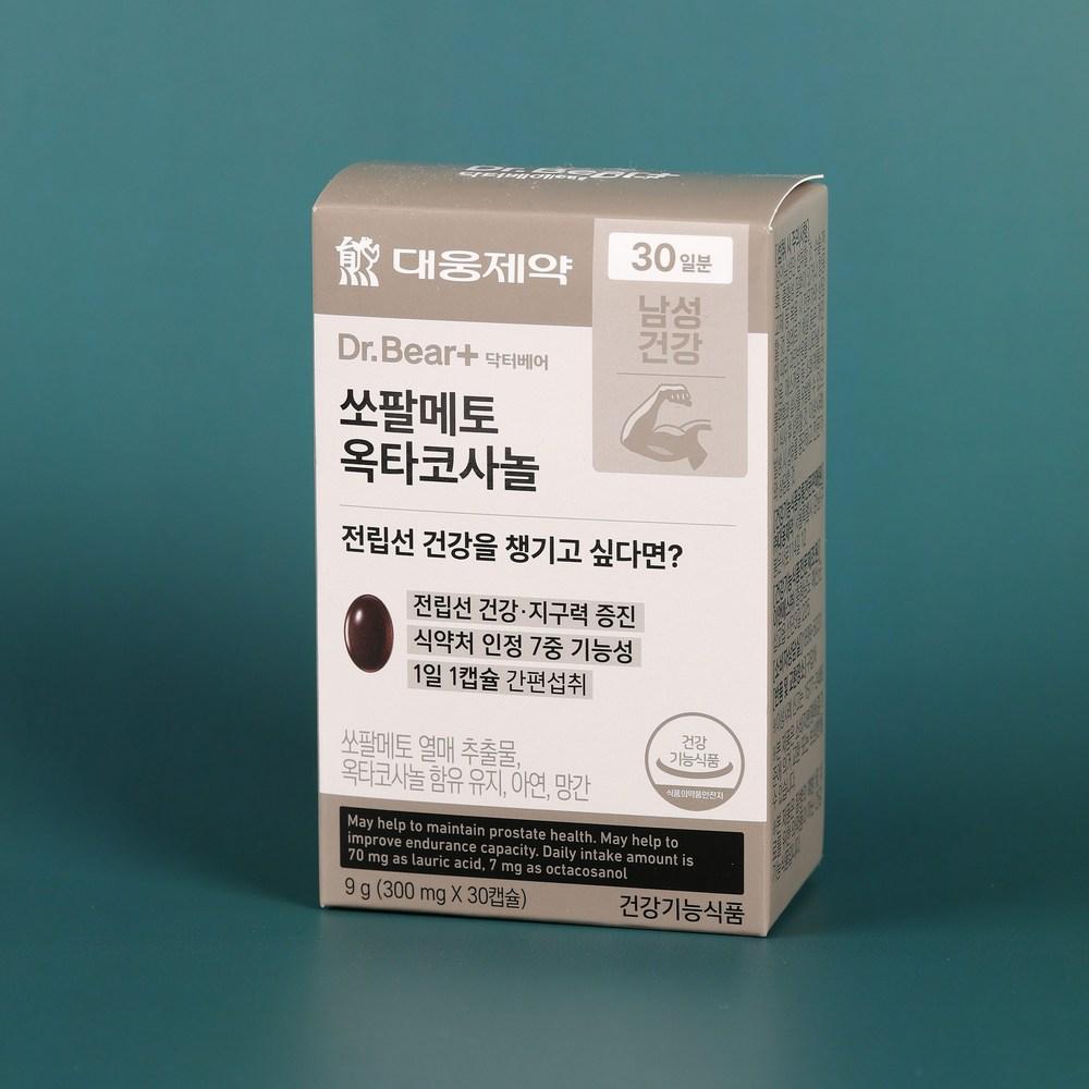 Daewoong Pharmaceutical Saw Palmetto Octacosanol 30-Day Supply, 1 Pcs, 30 Tablets