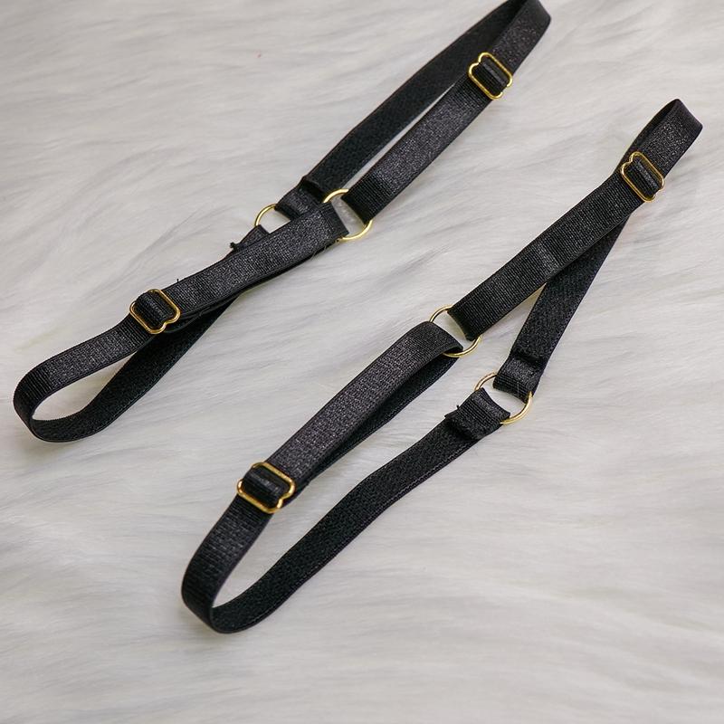 Women's Lingerie Two Piece Sets Women Lace Bra and Panty Set Solid Color Lace Up  Lingerie Set Party Underwear