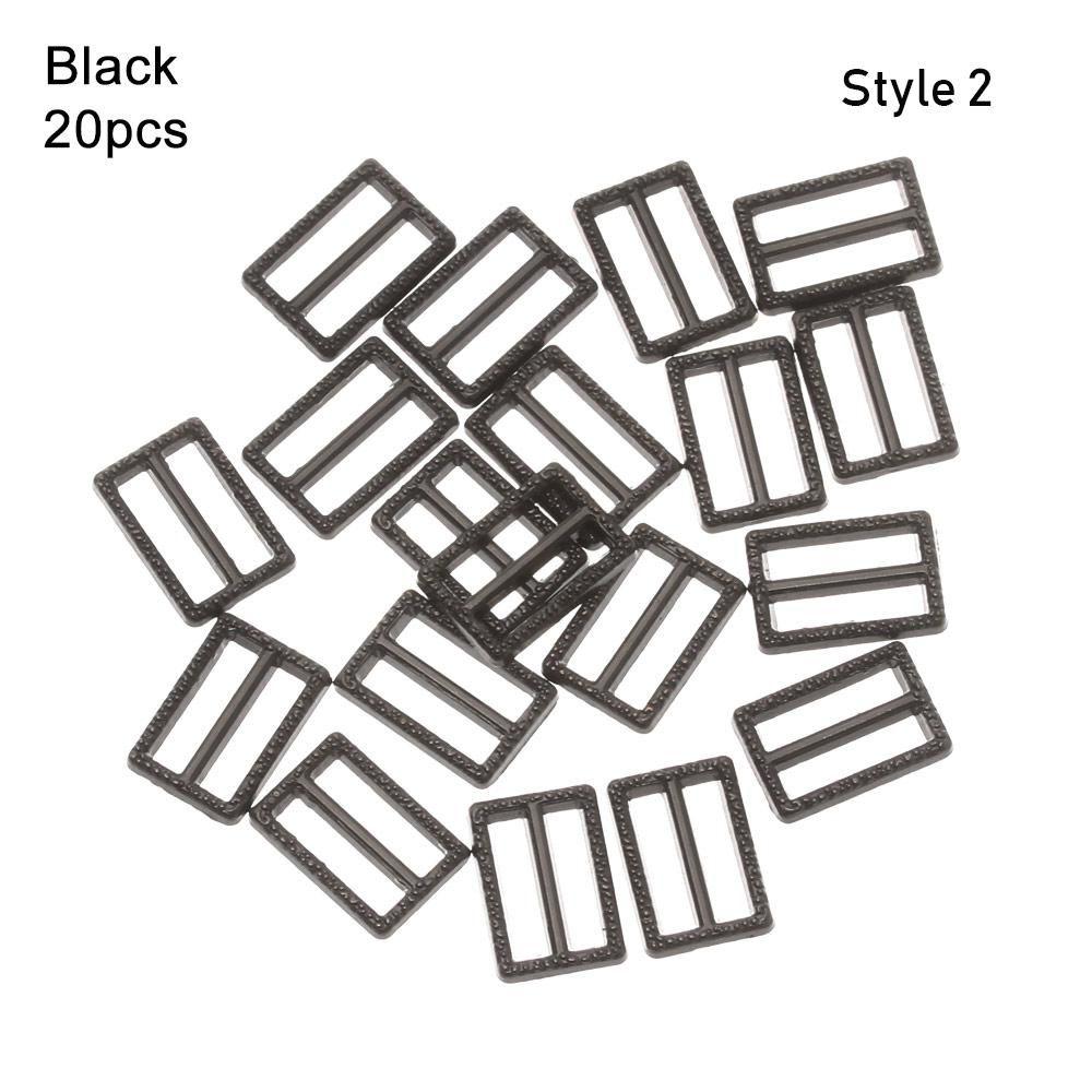 4 Colors Girls Toys Doll Bags Accessories Diy Dolls Buckles Pattern Belt Buttons Tri-glide Buckle