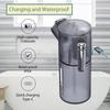 Dispenser Sapone Schiuma Detergente Automatico Ricaricabile USB 320ml Dispenser Sapone Liquido Display Digitale Igienizzante Mani Schiuma Machi
