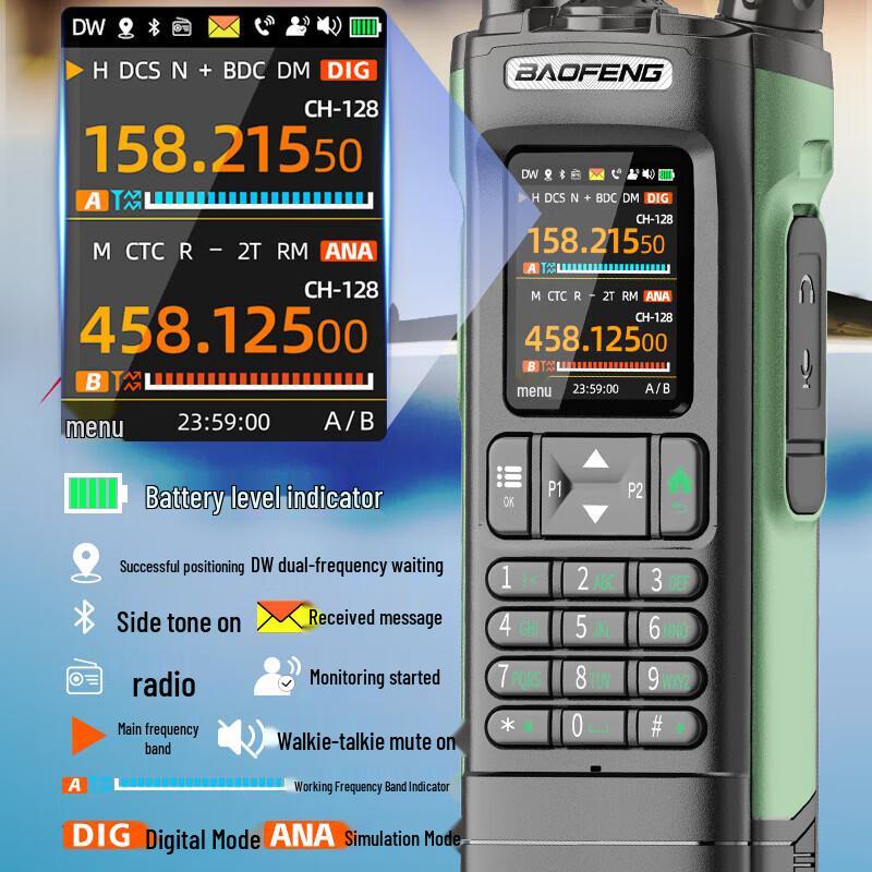 BAOFENG DM-32UV Dual Mode Digital Walkie-Talkie (CN Version)