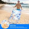 1PC Star Fish Pattern Beach Towel for Family Stuffs Friends Gifts Quick-Dry Sand Free For Bath Yoga Beach Camping Swimming GYM