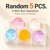 Set de 5 Mini Găluște cu Aburitor Jucării Strivibile Moi pentru Ameliorarea Stresului Jucărie Senzorială Fidget Cadou pentru Petrecere