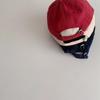 Letter Kids Baseball Cap Solid Color Toddler Sun Hat Korean Embroidery Adjustable Boy Girl Peaked Cap