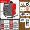 Meissen Dual Voltage Gasless MIG Welder: 220v/380v Multi-function Electric Welding Set for Home Use