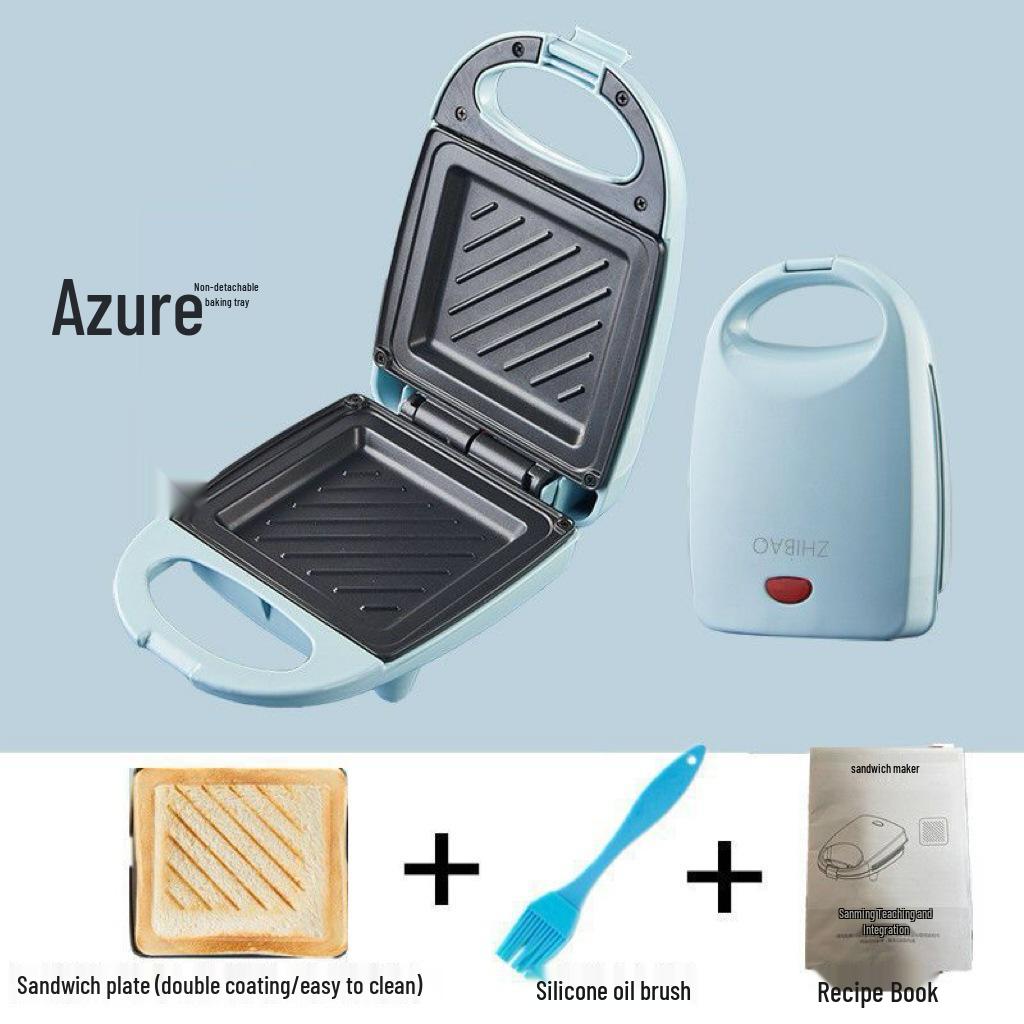 Multifunktionaler Sandwichmaker für Zuhause & Wohnheim - Kompakter Grill für Toast, Frühstück und leichte Mahlzeiten